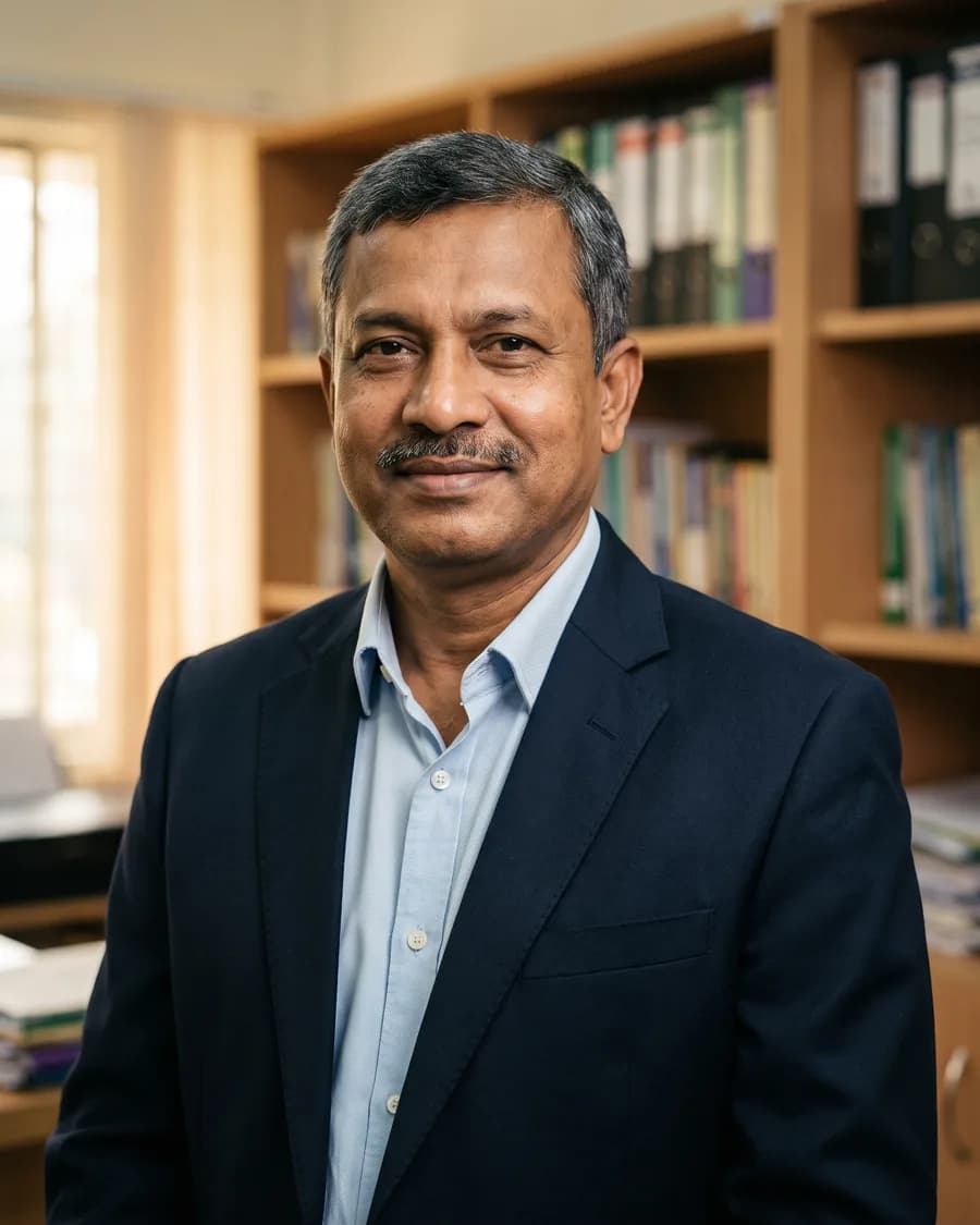 Portrait of Head Teacher Md. Abdul Karim